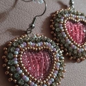 Heart shaped earrings